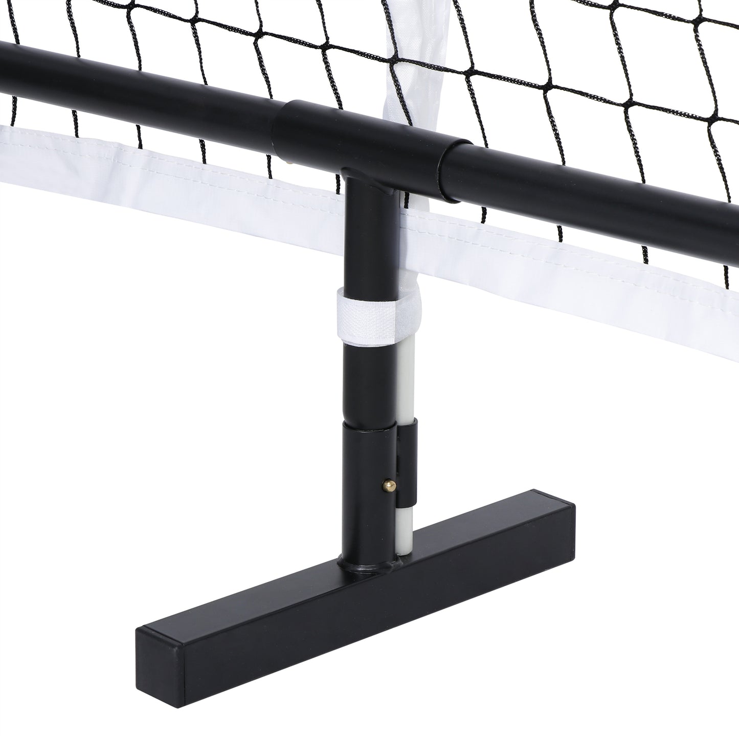 Portable Pickleball Game Tennis Net Powder Coated Frame Yard W/ Carry Bag&Stakes