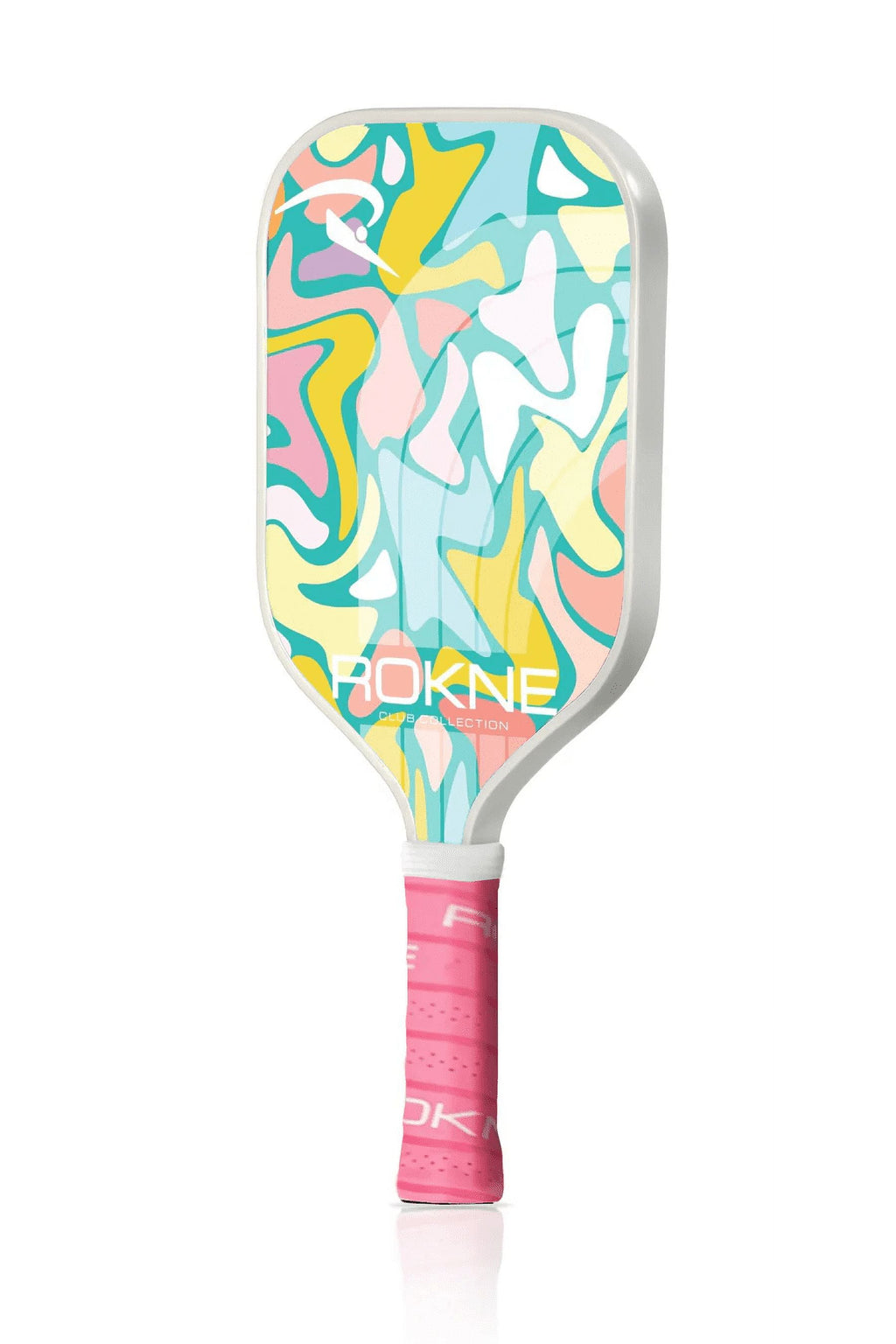 Pickleball Paddle Fiberglass Pickleball Racket with Progrit Texture, Summertime