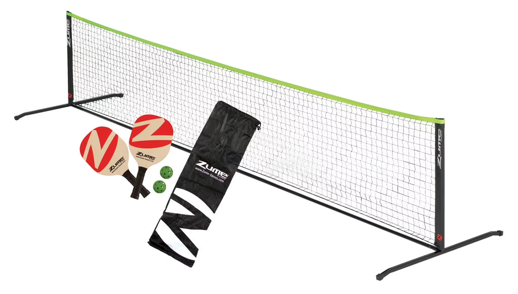 Portable Pickleball Nets with Paddles Balls