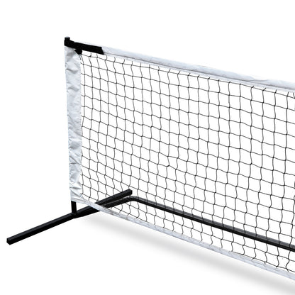 Portable Pickleball Game Tennis Net Powder Coated Frame Yard W/ Carry Bag&Stakes