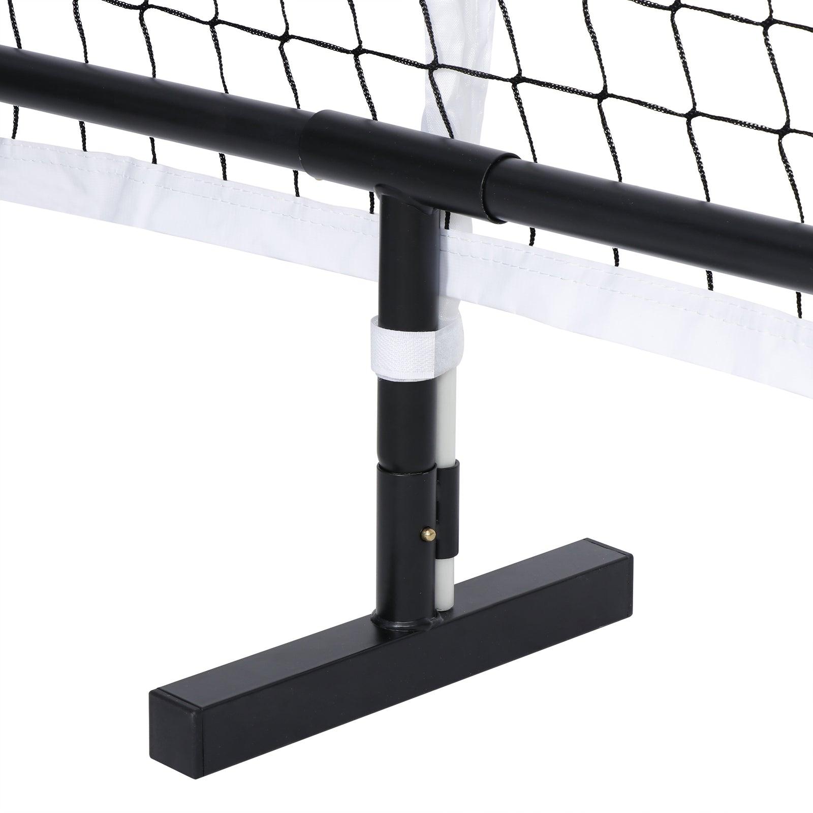 Portable Pickleball Game Tennis Net Powder Coated Frame Yard W/ Carry Bag&Stakes