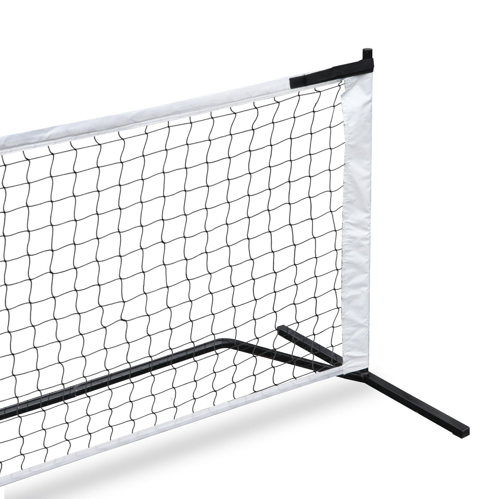 Portable Pickleball Game Tennis Net Powder Coated Frame Yard W/ Carry Bag&Stakes