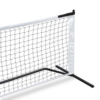 Portable Pickleball Game Tennis Net Powder Coated Frame Yard W/ Carry Bag&Stakes