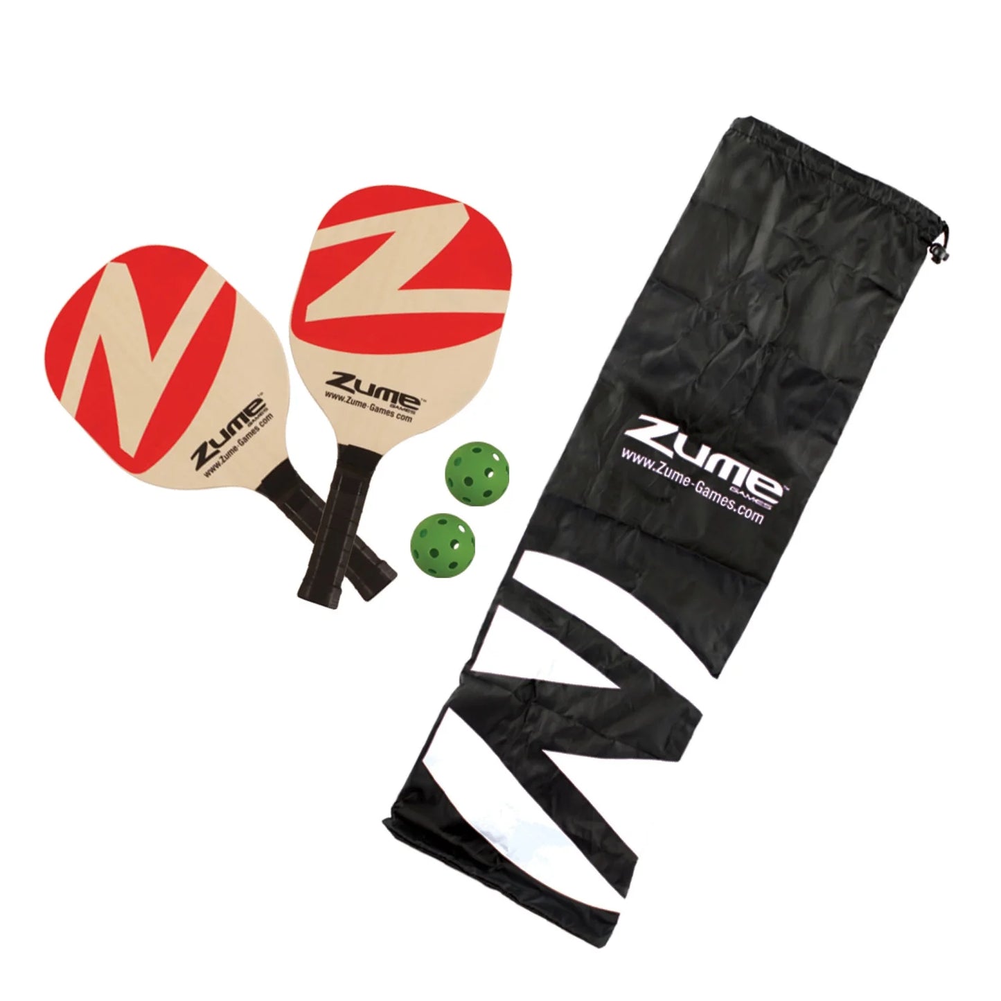 Portable Pickleball Nets with Paddles Balls